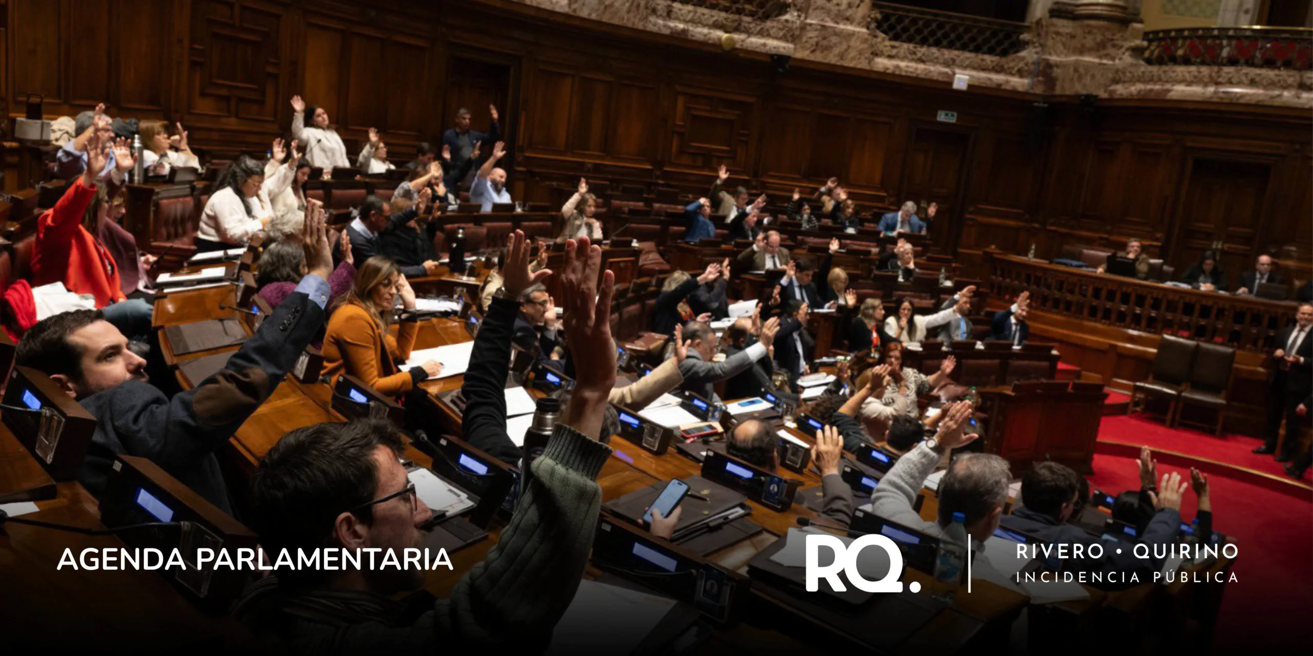 Agenda PARLAMENTARIA tw y web